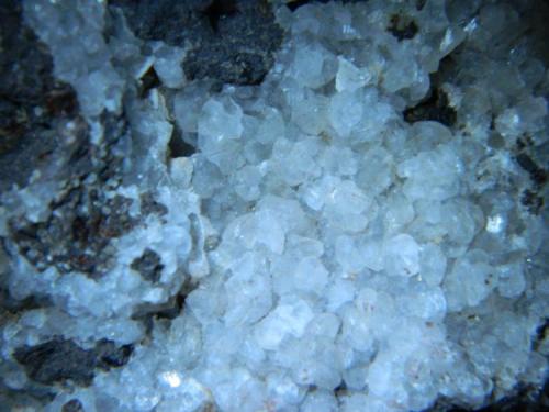 Chabazita var. Facolita
La Aldea, Gran Canaria, España.
Detalle de la pieza anterior (Autor: Toni Iborra)