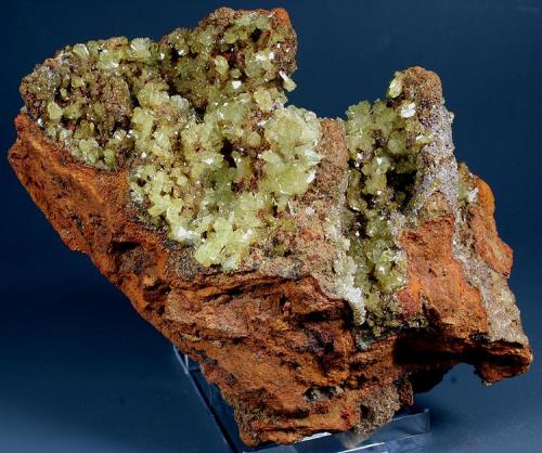Adamite
Ojuela Mine, Mapimí, Mun. de Mapimí, Durango, Mexico
12x7 cm.
Crystal Size: 4 mm.
Fot. & Col. Juan Hernandez.
Adquired in July of 2009. (Author: supertxango)