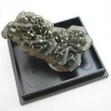 4 cm marcasite aggregate from the Anna quarry, Lethmate, Sauerland, Westphalia. This quarry is regionally known for a small copper ore vein that gave nice malachite sprays a couple of years ago. (Author: Andreas Gerstenberg)