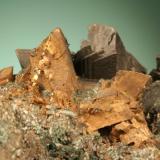 Copper possible pseudomorph after laumontite. (Author: John Jaszczak)