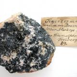 "Tigererz" - ankerite with minor intergrown argentite: 8,5 cm sample from Himmelfahrt mine, Freiberg, Saxony. (Author: Andreas Gerstenberg)