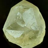 Calcite twin.
Hollandtwine Mine, Dirtlow Rake, Castleton, Derbyshire, England, UK.
26 mm. (Author: Ru Smith)