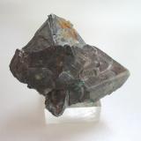 Bournonite, malachite
Georg mine, Willroth, Westerwald, Rhineland-Palatinate, Germany
4 x 3 cm (Author: Andreas Gerstenberg)