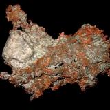 Copper, nativeReichenbach, Lautertal (Odenwald), Distrito Bergstraße, Darmstadt, Hesse/Hessen, Alemania10,5 x 8 x 1,5 cm (Author: Andreas Gerstenberg)