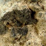 Andesita hidrotermalizada (Bentonita)Carboneras, Comarca Levante Almeriense, Almería, Andalucía, España7 x 7 x 8 cm. (Autor: Felipe Abolafia)