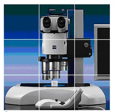 El microscopio Carl Zeiss Discovery.V20 del que habla Christian. (Autor: Rewitzer Christian)