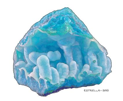 Chrysocolla (Autor: Félix Estrella)