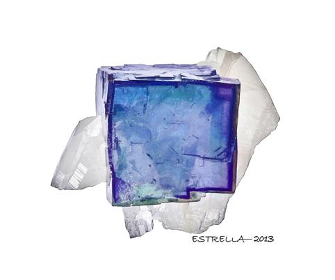 Fluorite. (Autor: Félix Estrella)