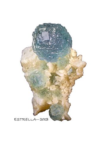 Fluorite. (Autor: Félix Estrella)