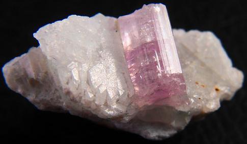 Turmalina (variedad rubelita)<br />Afghanistan<br />1.7x1.1 x1 cm<br /> (Autor: antoniopedro)