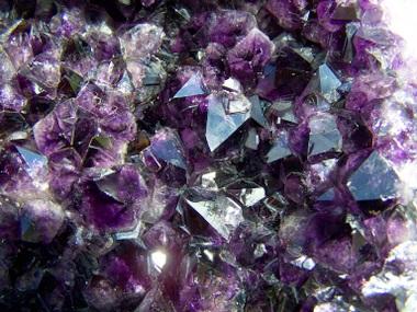 Amethyst
Sarusas, Skeleton Coast, Namibia
Close up of the above specimen (Author: Pierre Joubert)