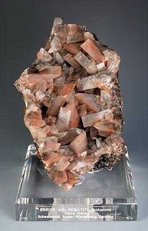 An incredible chisel point barite. (Author: Gail)