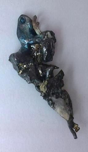 Acanthite with Silver and Quartz
Uchucchacua Mine, Oyón Province, Department of Lima, Perú
30 mm x 12 mm x 6 mm (Author: Gianfranco Rodríguez T.)