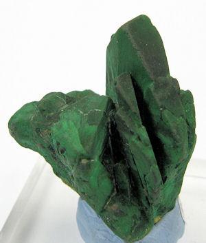 Malachite after azurite
Tsumeb, Otjikoto Region, Namibia
35 mm x 30 mm (Author: Carles Millan)