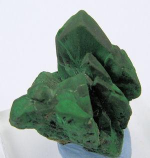 Malachite after azurite
Tsumeb, Otjikoto Region, Namibia
35 mm x 30 mm (Author: Carles Millan)