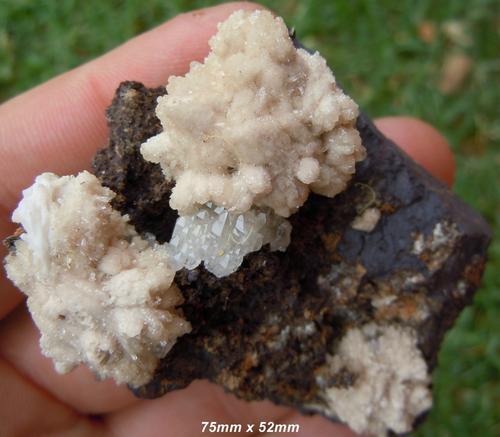 5 Kalahari manganese fields olmiite and calcite crystals on matrix-south africa-117g.jpg (Author: Anton Potgieter)