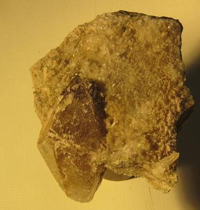 Big Calcite with tiny Quartz crystals.JPG (Author: h.abbasi)