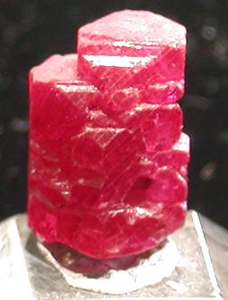 Corundum, var. ruby, Mogok, Myanmar, 1.6 x 1.3 x 1cm (Author: Jim)