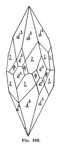 Calcite
Rhisnes - Namur Prov., Belgium
Drawing of the 2d Crystal (photo) (Author: Roger Warin)