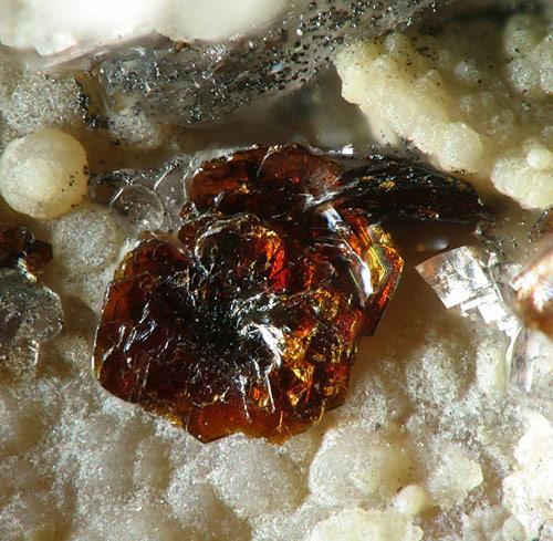 Hematolite from Moss Mine, Germany.
Field of view: 6 mm (Author: Rewitzer Christian)