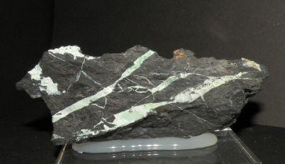 Variscite. Bercianos de Aliste. Zamora. Castilla y León. Spain. 8 cm. (Author: nimfiara)