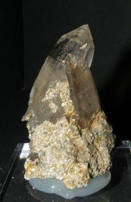 Quartz with Chlorite. Almuñécar. Granada. Andalusia. Spain. 7 cm. (Author: nimfiara)