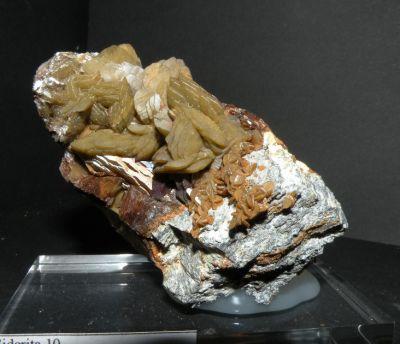 Siderite. El Arteal Mine. Cuevas de Almanzora. Almería. Andalusia. Spain. 8 cm (Author: nimfiara)