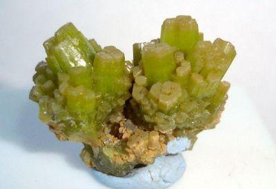 Pyromorphite. San Andrés Mine. Córdoba. Andalusia. Spain. 3 cm (Author: nimfiara)