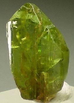 Peridot, nice front view (Author: Jim)