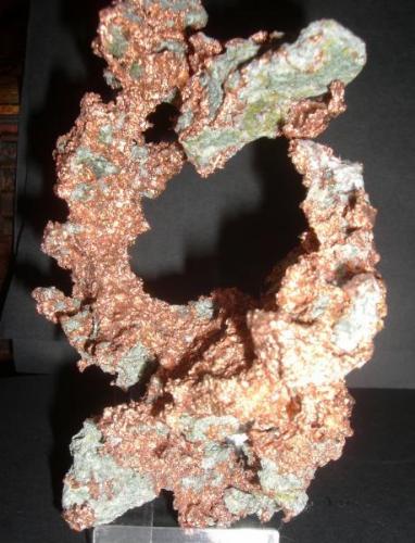 cobre nativo. Michigan, USA. 13 cm x 8 cm (Autor: Jordi Fabre)