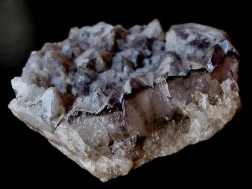 Cuarzo Morión,Santa Maria de Les Mines,Francia. Tamaño 8 cm x 5 cm (Autor: Javier Garcia Canals)