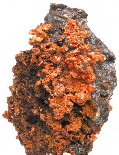 Cobre - 
Boinás Este - Nivel 385 - Begega - Belmonte - Asturias - España - 
4,9 x 4,3 x 3,7 cm (Autor: Martí Rafel)