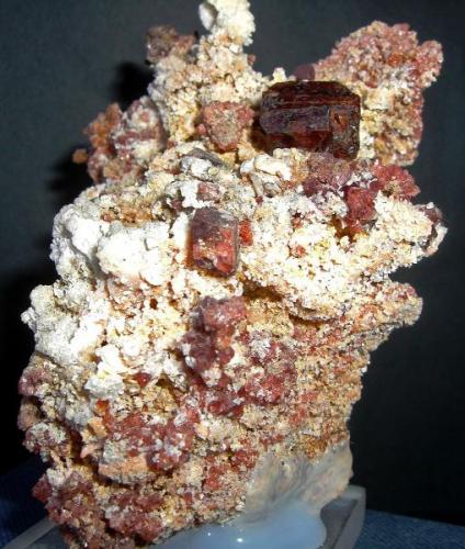 ESPINELA ROJA Sierra de Mijas -Malaga -9cm x 6.5cm -cristal de 1cm (Autor: Mijeño)