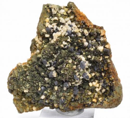 Marcasita , Esfalerita , Galena y Dolomita - Minas de Reocín - Reocín - Cantabria - España - 9,3 x 8,6 x 3,6 (Autor: Martí Rafel)