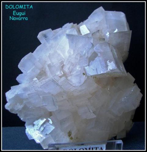 DOLOMITA - Cantera Azcarate - Eugui - Navarra - 9cm x 8cm (Autor: Mijeño)