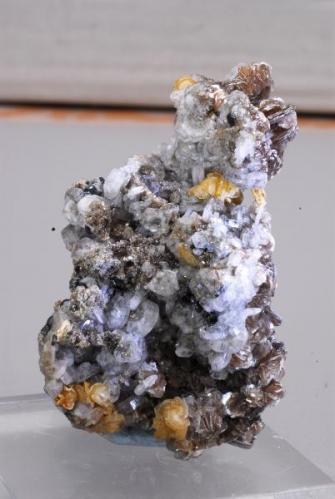 Fluorapatito y Mica -Minas da Panasqueira - Barroca Grande - Covilha - Castelo Branco - Portugal - 5,6 x 4,3 x 3,5 (Autor: Martí Rafel)