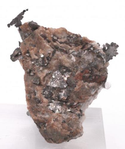 Plata - 
Mina Balcoll - Falset del Priorat - El Priorat - Tarragona - Catalunya - España - 
4,3 x 3,5 x 1,9 cm (Autor: Martí Rafel)