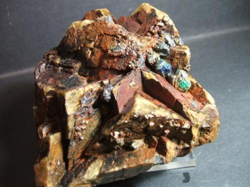 Bournonita mina el Vagón Lanteira Granada, pieza 12x10cm cristal 1cm (Autor: Nieves)