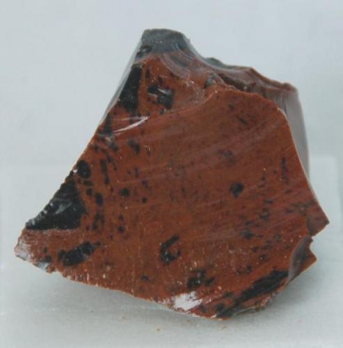 Obsidiana caoba - Utah - USA - 3x3x2 cm (Autor: Joan Martinez Bruguera)