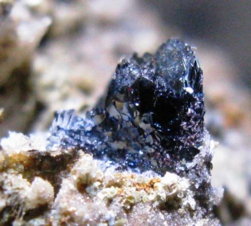 Hematite. Cantera Cabezo Negro. Abaran. Murcia.
Encuadre 5 mm. (Autor: Jose Luis Otero)