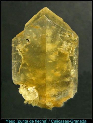 YESO (PUNTA DE FLECHA) -Calicasas -Granada -5.5cm x 3.5cm (Autor: Mijeño)