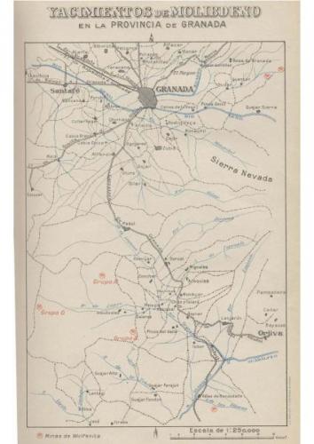 Fuente: Boletín Instituto Geológico de España (1918). Trabajo de Rubio y Gavala.
El Grupo O (OESTE) incluiría a la mina "San Antonio de Padua". El Grupo N (Norte) estaría cercano a Los Lastonares (Autor: Inma)