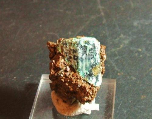 Calcostibita mina de Lanteira Granada, pieza 4x4cm cristal 2x2cm (Autor: Nieves)