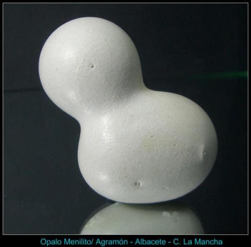 ÓPALO MENILITO - Agramón - Albacete - Castilla-La Mancha - 5cm x 3cm (Autor: Mijeño)