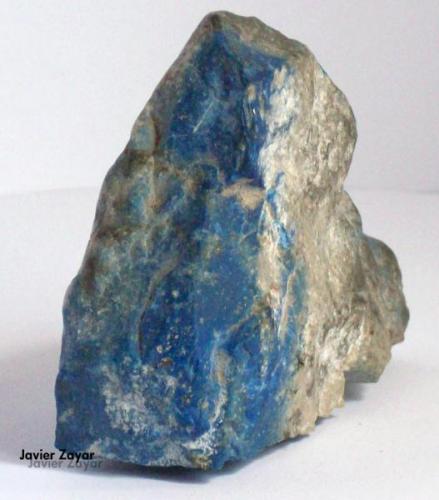 Lapizlazuli Chile (Ovalle) 9x6x2.5 cm. (Autor: javier zayar)