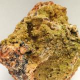 Piromorfita - 
Mina Resuperferolítica - Cerro Canaleja - Santa Eufemia - Córdoba - Andalucía - España - 
13,8 x 13,0 x 7,3 cm (Autor: Martí Rafel)