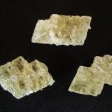 Baritas con incrustaciones de anhidrita, Naica, Chihuahua, México, tamaño 2x3.5x.5 aprox. cada pieza (Autor: javmex2)