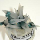 Calcita dente-de-cão- cristales de 2,5cm. Origem desconocida (Autor: Anisio Claudio)