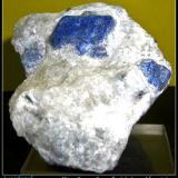 LAPISLAZULI - Mina Sar-e-Sang-  Badakchan - Afganistan - 6x 5.5 x 5cm (Autor: Mijeño)