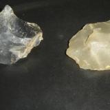 Núcleos de sílex (objetos arqueológicos) (6cm). Pontevila, Formiga, Minas Gerais- Brasil (Autor: Anisio Claudio)